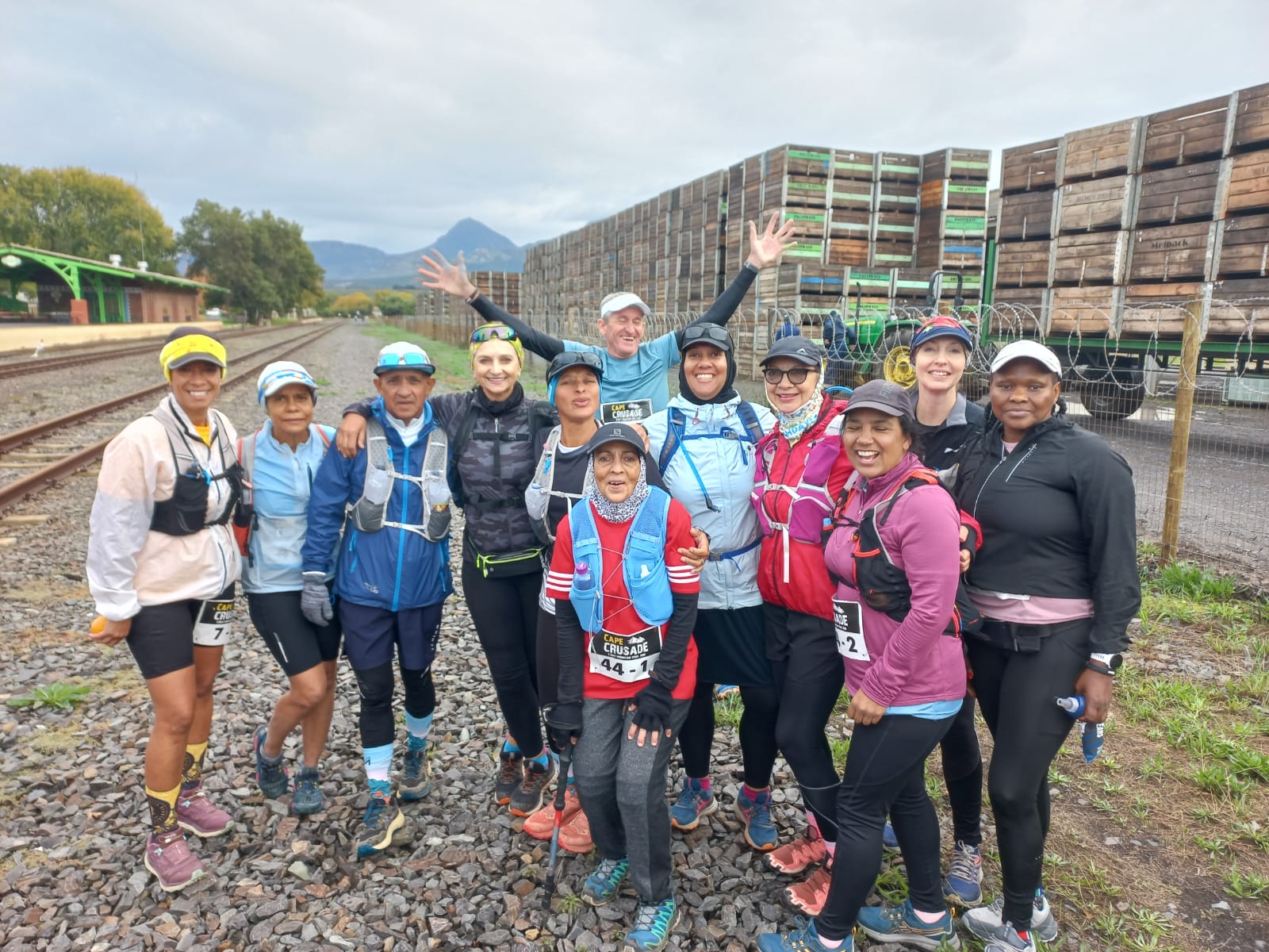 Cape Crusade 2025 Trail Run Day 1 Start of Race